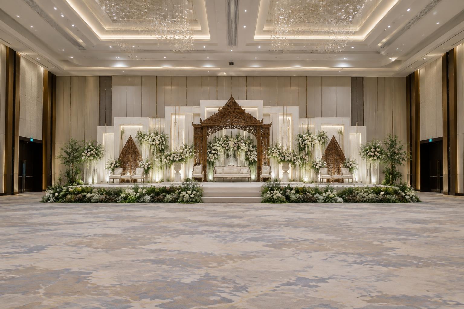 Layout Pelaminan Gedung Dhanapala Kementerian Keuangan